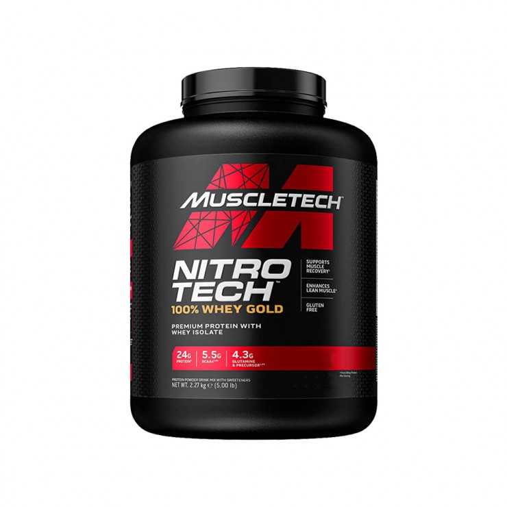 MuscleTech Nitro Tech 100% Whey Gold 2270g