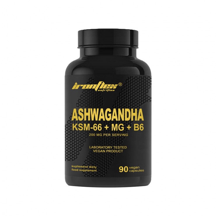 IronFlex Ashwadandha KSM-66 + Magnez 90 caps