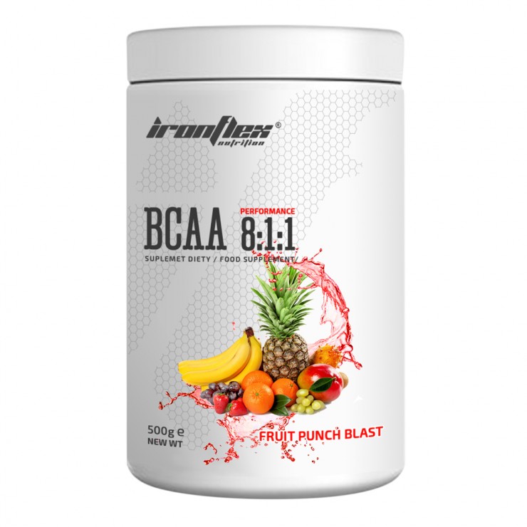 IronFlex BCAA 8-1-1 Perfomance 500g