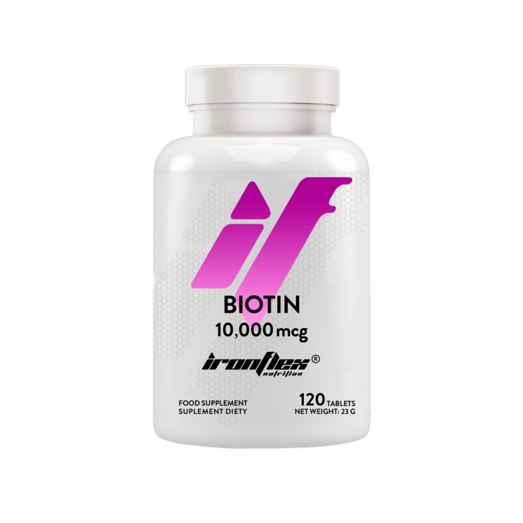 IronFlex Biotin 10.000mcg 100tabs