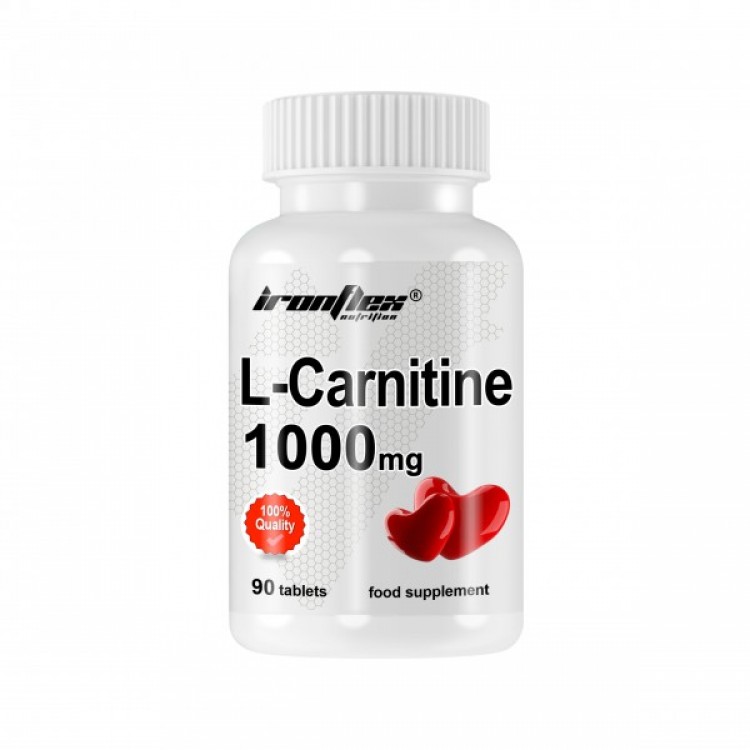 IronFlex L-Carnitine 1000 90tabs