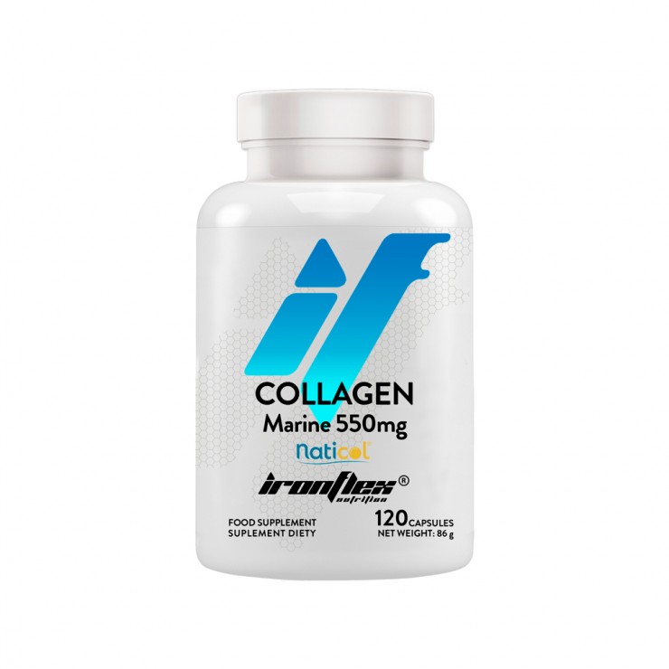 IronFlex Collagen Marine Naticol - 120 caps