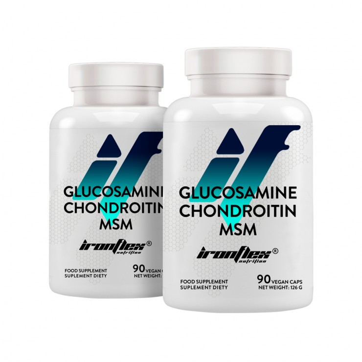 IronFlex Glucosamine + Msm + Chondroitin 180 tabs