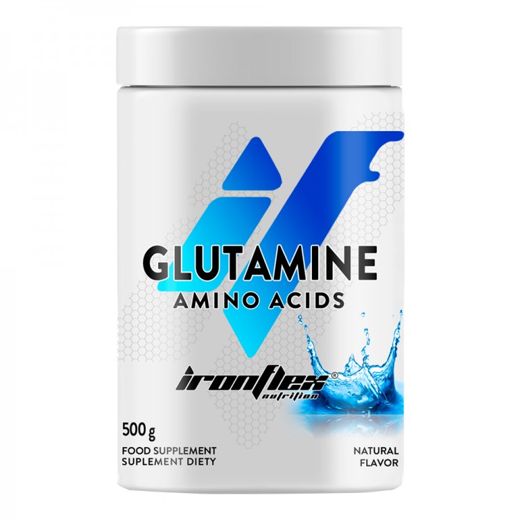 Глютамін IronFlex Glutamine 500g