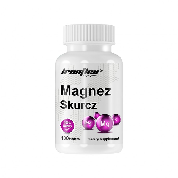 IronFlex Magnez Skurcz 100 tabs