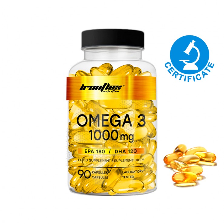 IronFlex Omega 3 90caps
