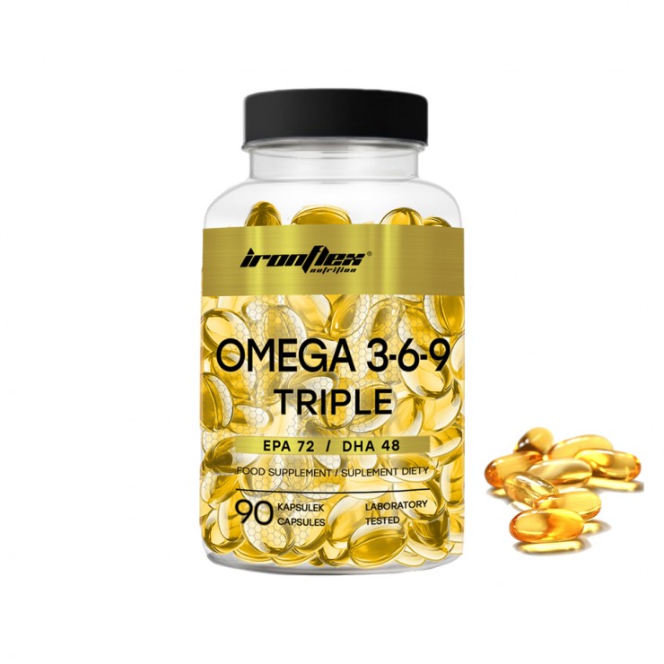 IronFlex Omega 3-6-9 90cap