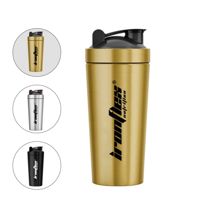 Металевий Шейкер IronFlex Shaker Steel 750 ml